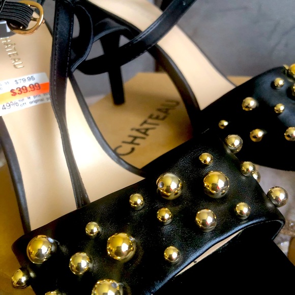 Nice sandals size 10 with confortable heels - Picture 1 of 1